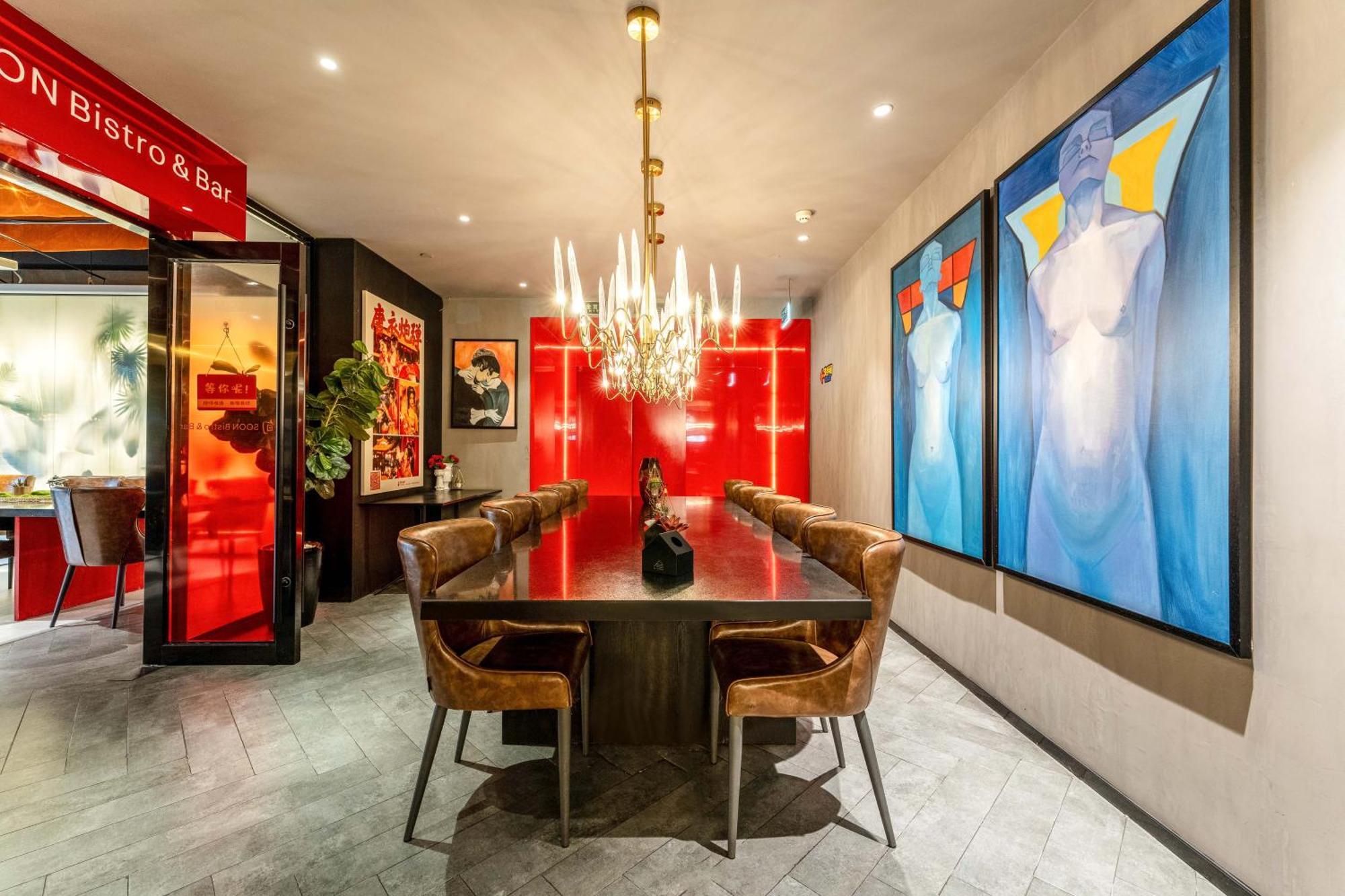 Hesu Designer Hotel & Suites -Near Xi'An Drum Tower And Yongning Gate -Free Laundry Luggage Storage -Kitty Cafe With Freshly Ground Coffee -24H Front Desk -English Service Xi'an (Shaanxi) Exterior foto