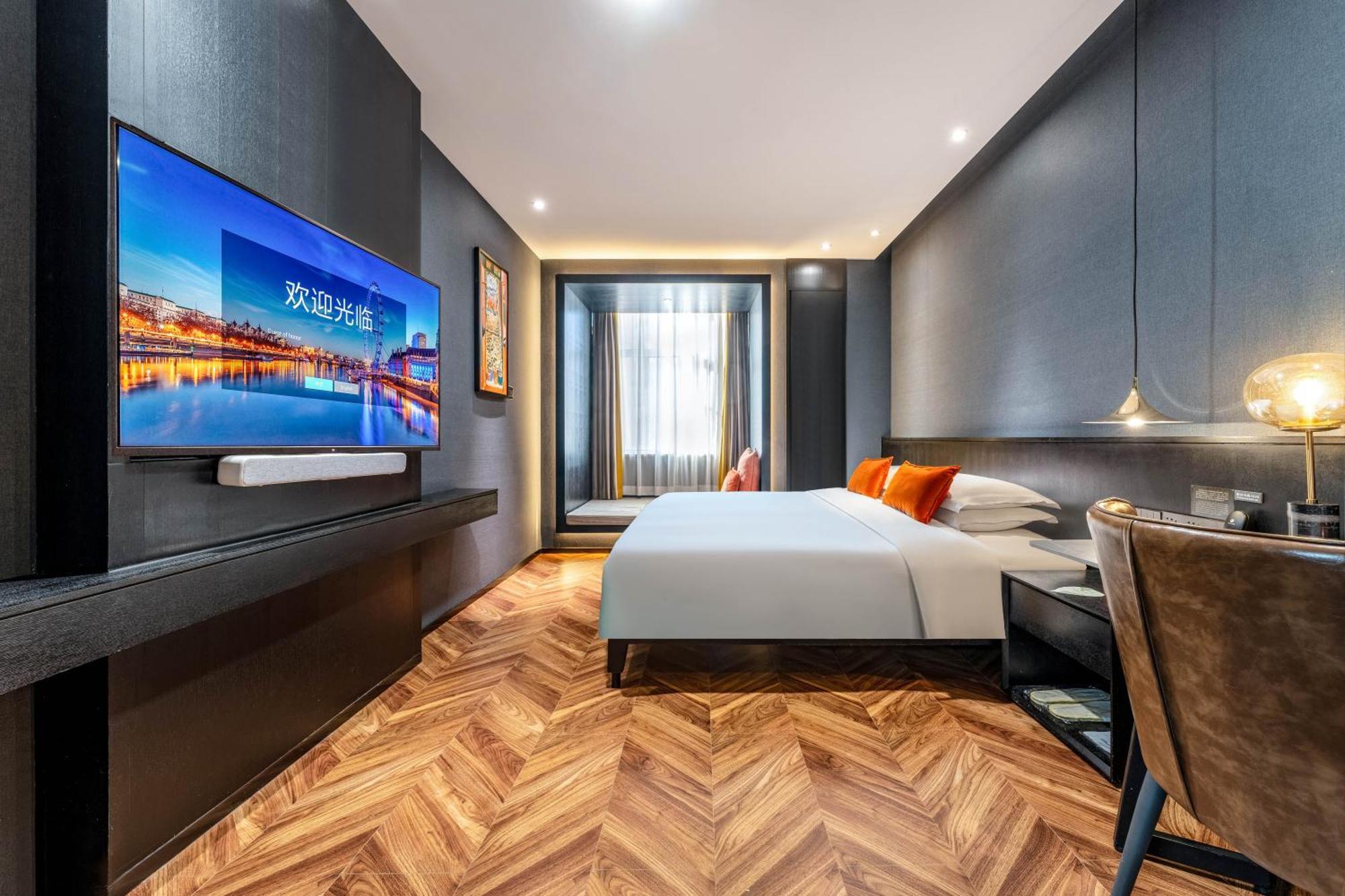 Hesu Designer Hotel & Suites -Near Xi'An Drum Tower And Yongning Gate -Free Laundry Luggage Storage -Kitty Cafe With Freshly Ground Coffee -24H Front Desk -English Service Xi'an (Shaanxi) Exterior foto