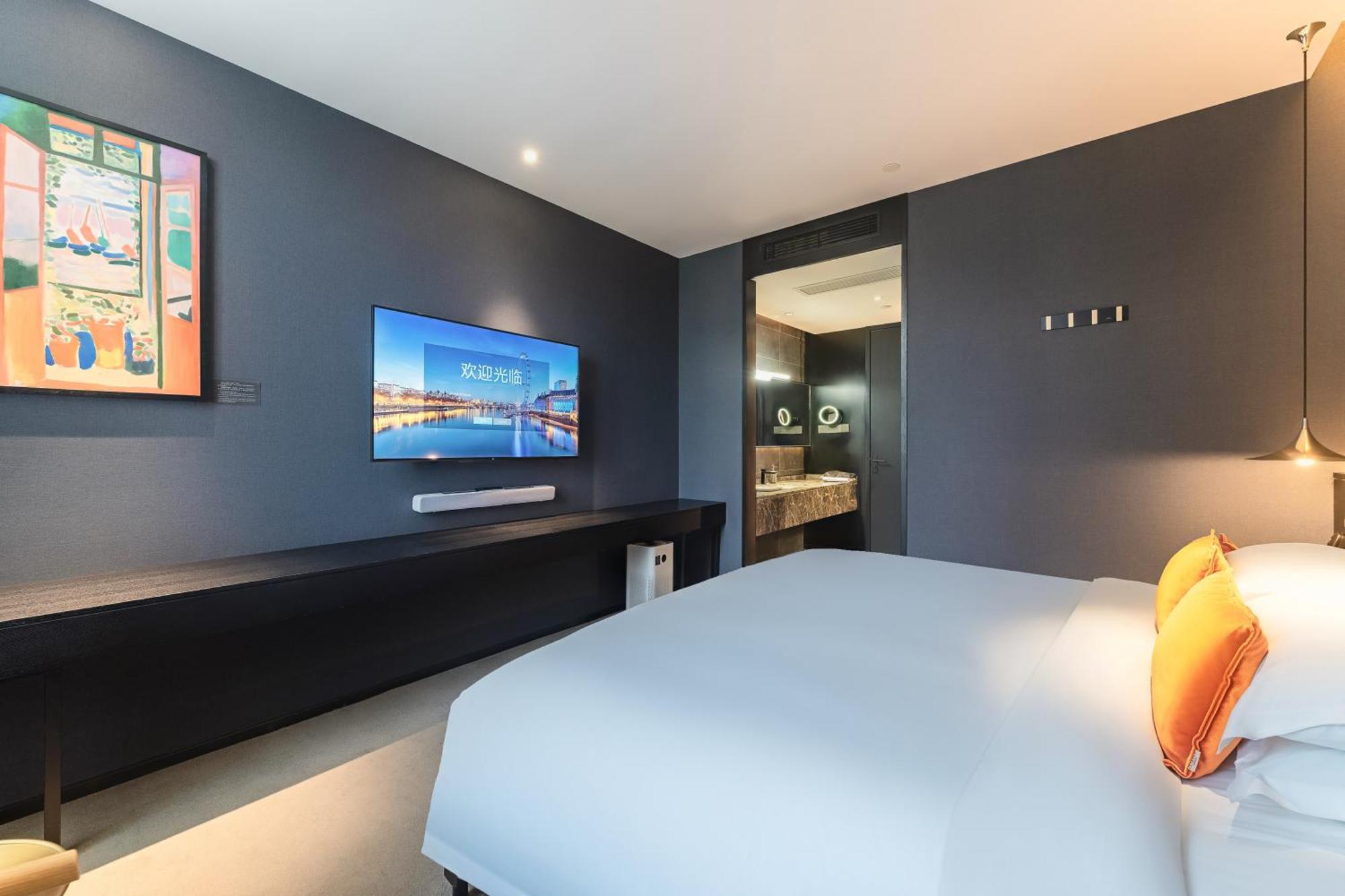 Hesu Designer Hotel & Suites -Near Xi'An Drum Tower And Yongning Gate -Free Laundry Luggage Storage -Kitty Cafe With Freshly Ground Coffee -24H Front Desk -English Service Xi'an (Shaanxi) Exterior foto