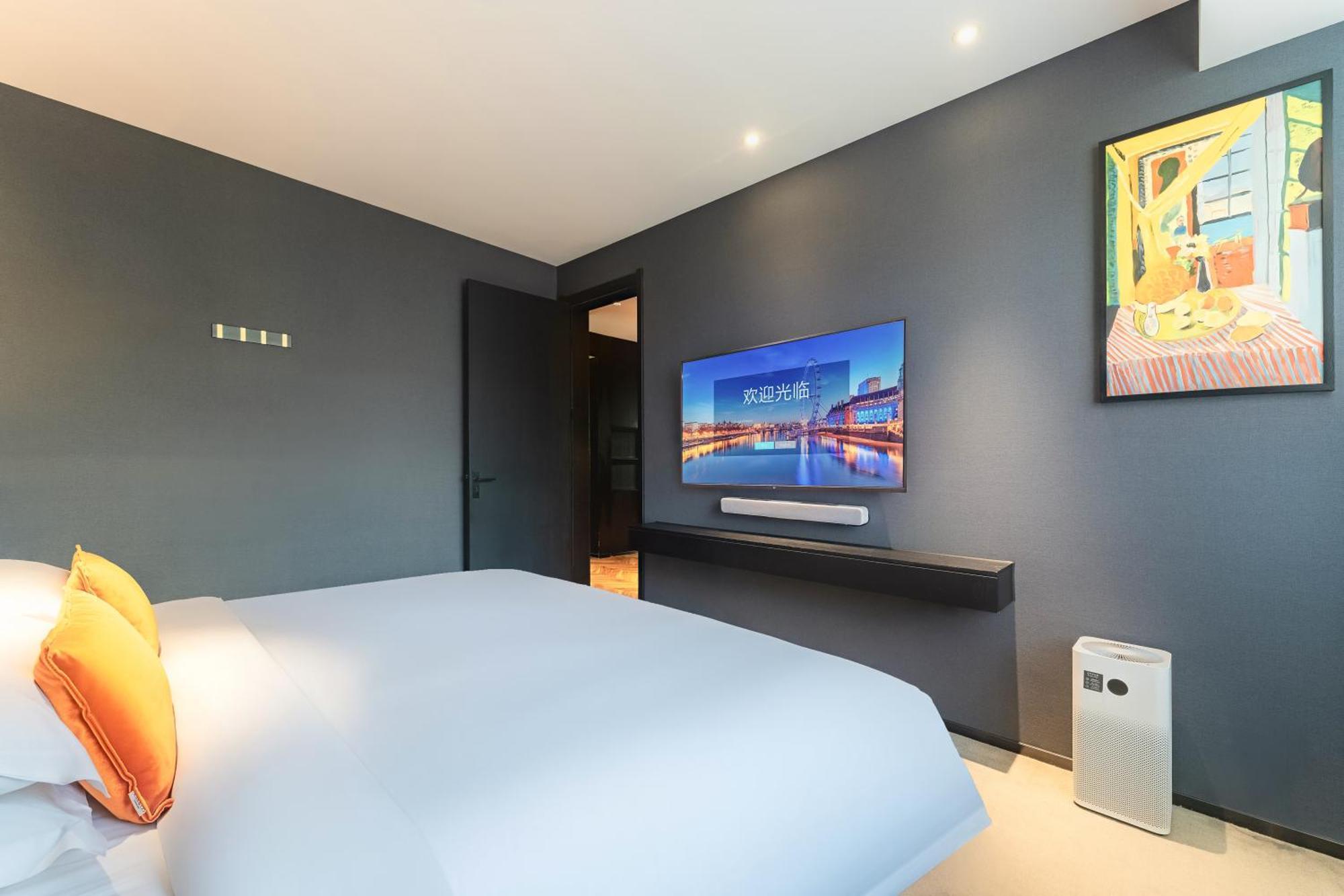 Hesu Designer Hotel & Suites -Near Xi'An Drum Tower And Yongning Gate -Free Laundry Luggage Storage -Kitty Cafe With Freshly Ground Coffee -24H Front Desk -English Service Xi'an (Shaanxi) Exterior foto