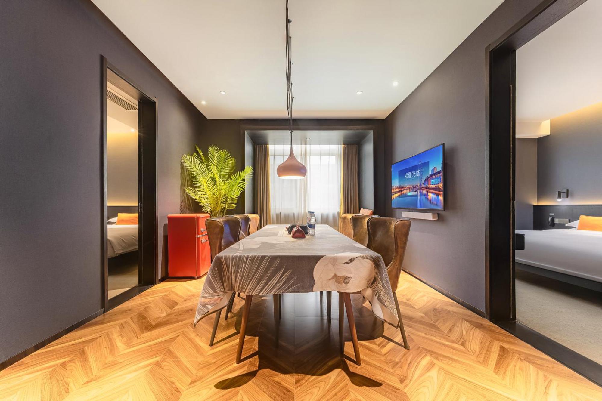 Hesu Designer Hotel & Suites -Near Xi'An Drum Tower And Yongning Gate -Free Laundry Luggage Storage -Kitty Cafe With Freshly Ground Coffee -24H Front Desk -English Service Xi'an (Shaanxi) Exterior foto