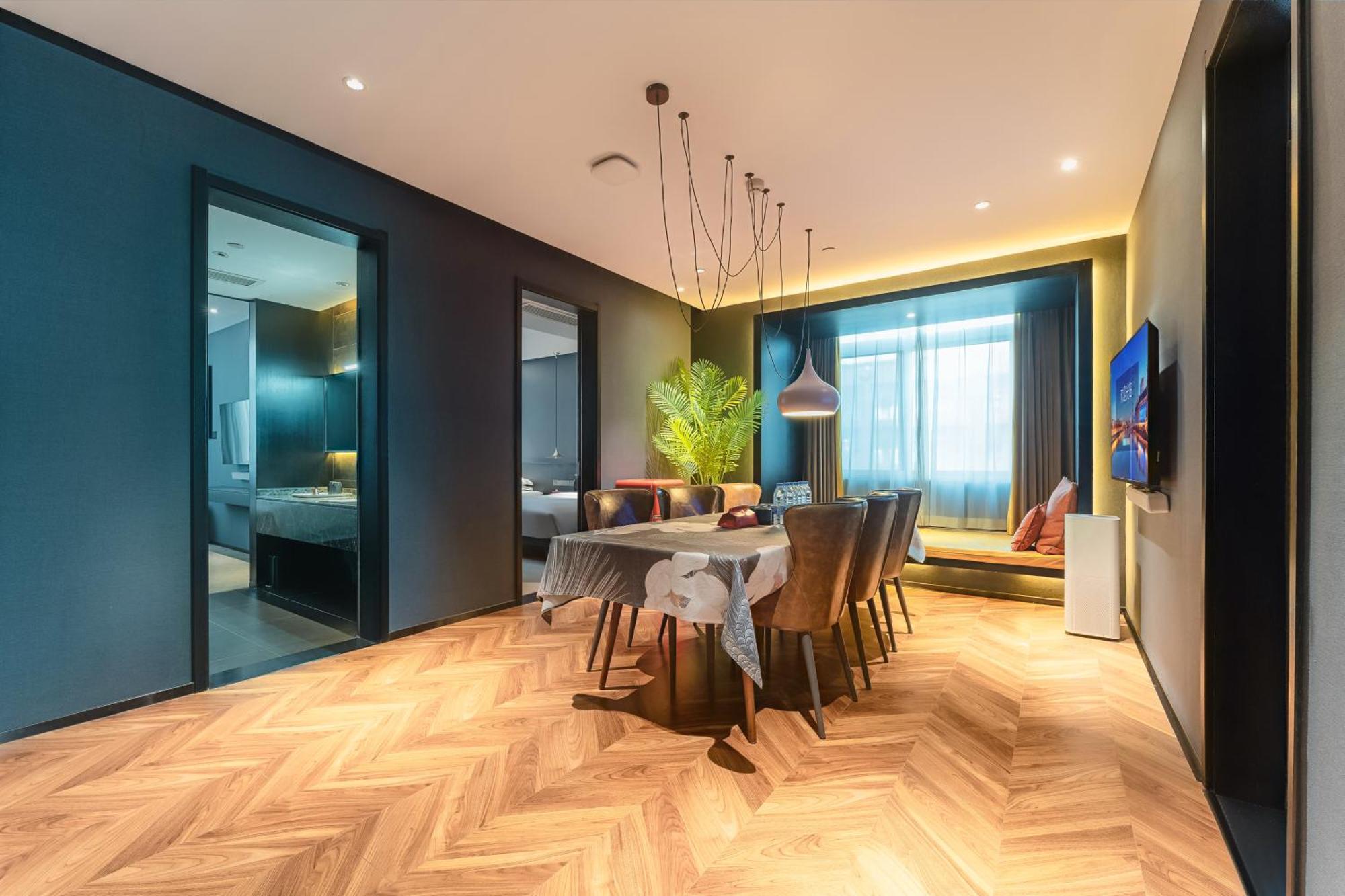 Hesu Designer Hotel & Suites -Near Xi'An Drum Tower And Yongning Gate -Free Laundry Luggage Storage -Kitty Cafe With Freshly Ground Coffee -24H Front Desk -English Service Xi'an (Shaanxi) Exterior foto