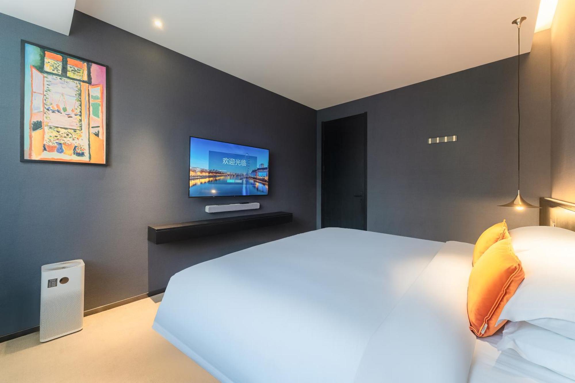 Hesu Designer Hotel & Suites -Near Xi'An Drum Tower And Yongning Gate -Free Laundry Luggage Storage -Kitty Cafe With Freshly Ground Coffee -24H Front Desk -English Service Xi'an (Shaanxi) Exterior foto