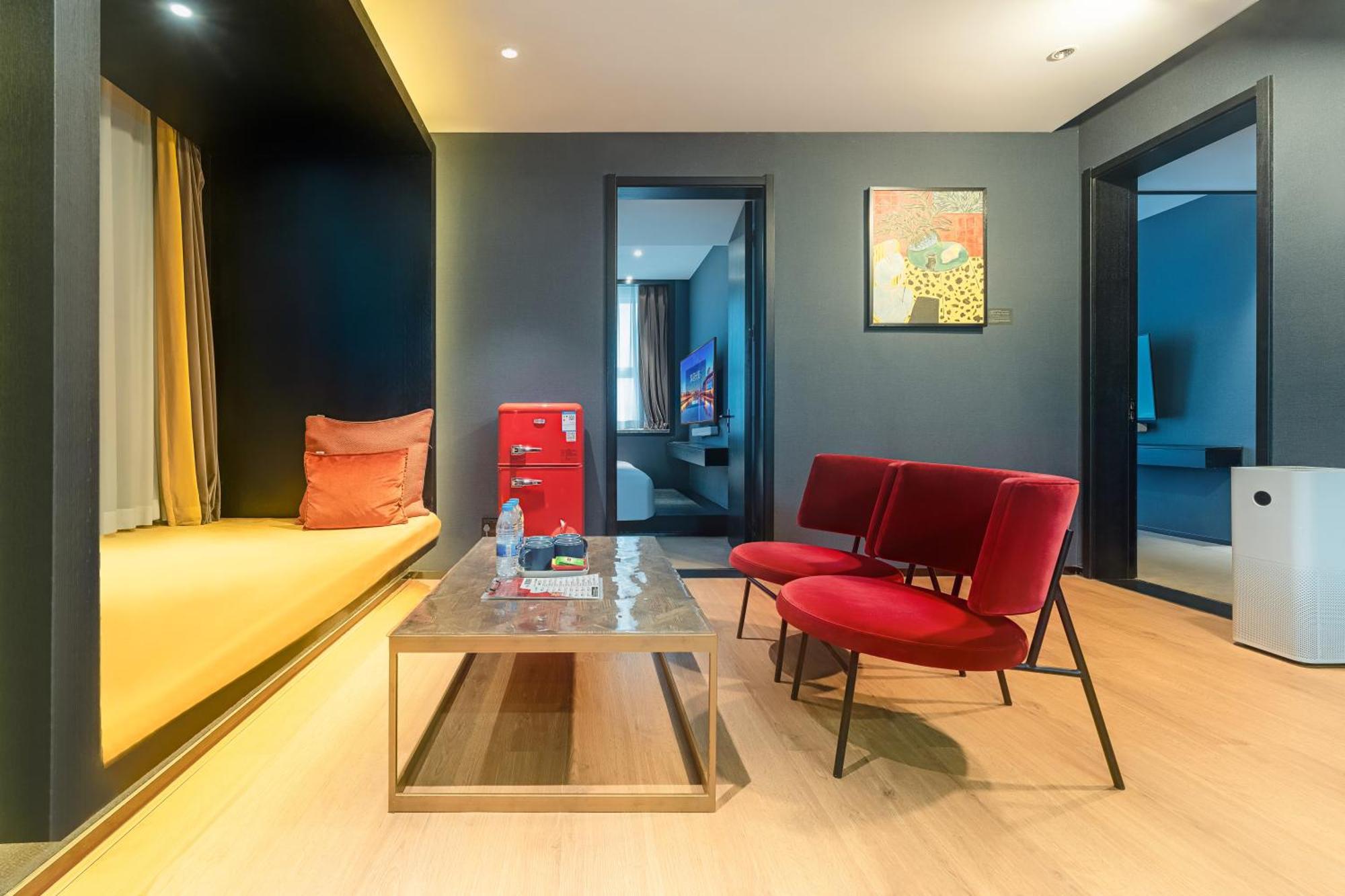 Hesu Designer Hotel & Suites -Near Xi'An Drum Tower And Yongning Gate -Free Laundry Luggage Storage -Kitty Cafe With Freshly Ground Coffee -24H Front Desk -English Service Xi'an (Shaanxi) Exterior foto
