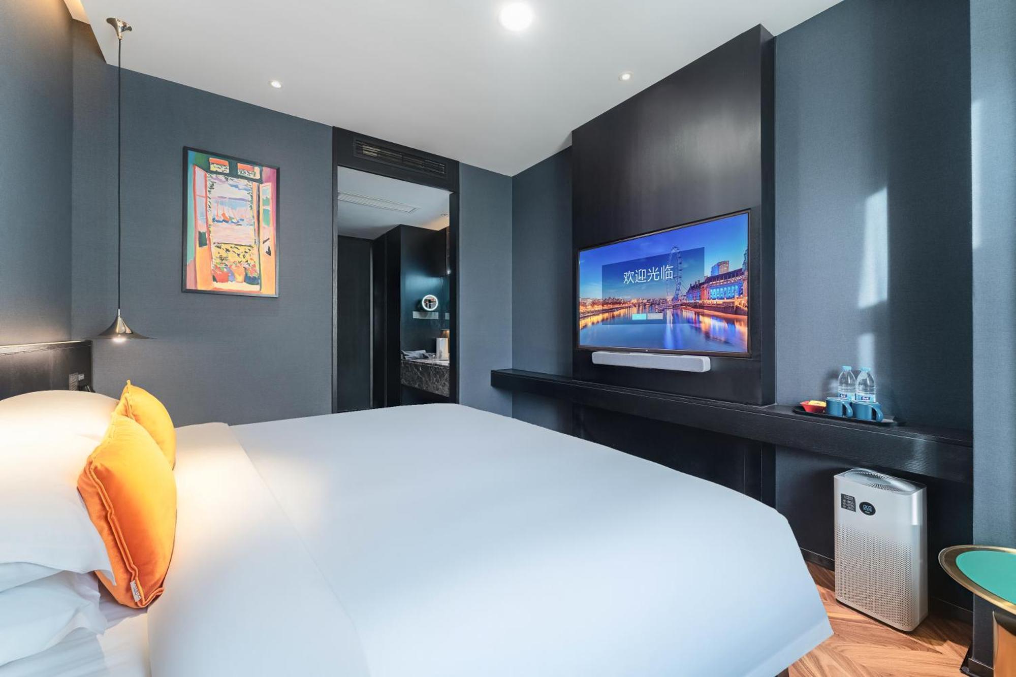 Hesu Designer Hotel & Suites -Near Xi'An Drum Tower And Yongning Gate -Free Laundry Luggage Storage -Kitty Cafe With Freshly Ground Coffee -24H Front Desk -English Service Xi'an (Shaanxi) Exterior foto