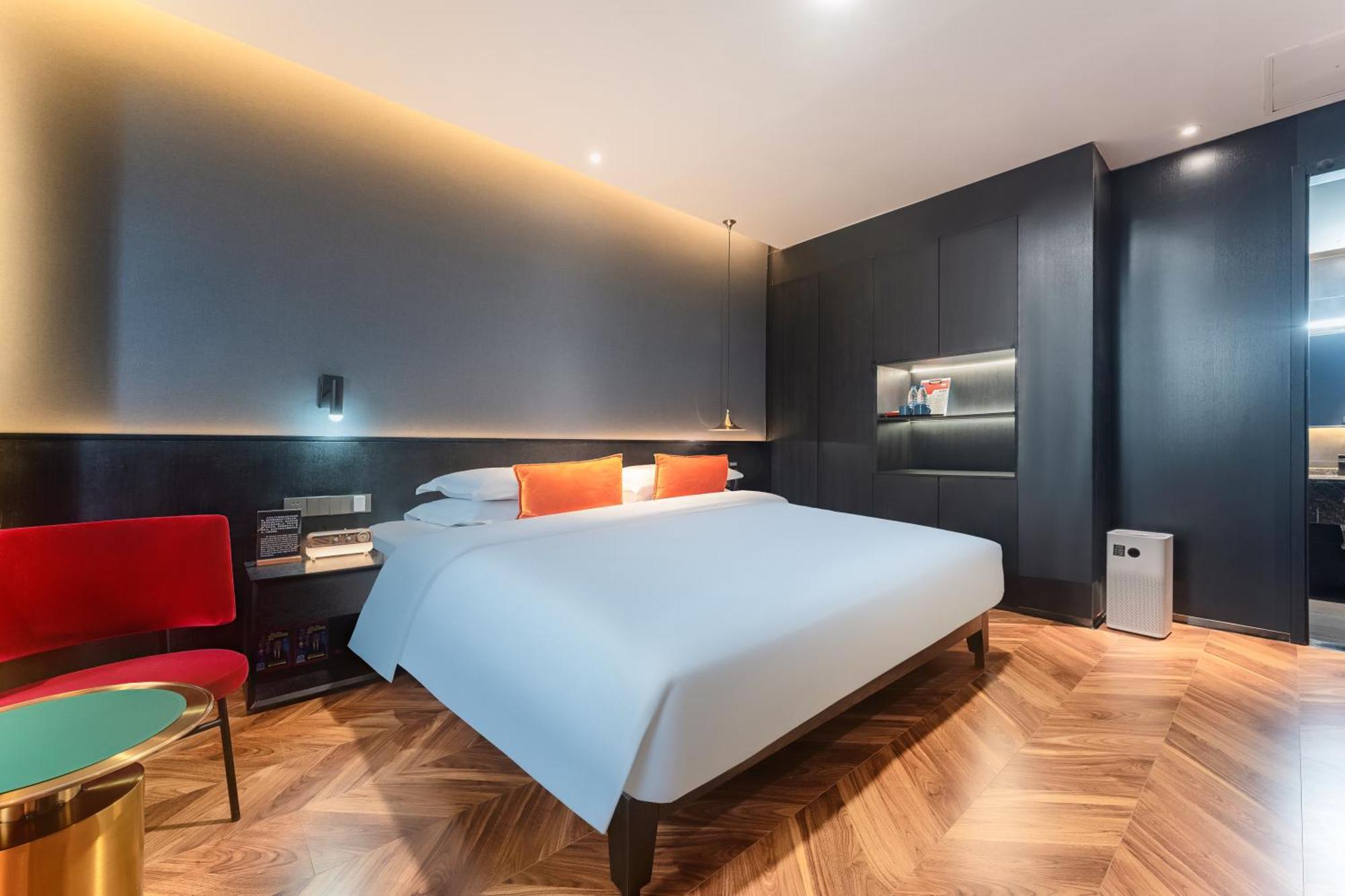 Hesu Designer Hotel & Suites -Near Xi'An Drum Tower And Yongning Gate -Free Laundry Luggage Storage -Kitty Cafe With Freshly Ground Coffee -24H Front Desk -English Service Xi'an (Shaanxi) Exterior foto