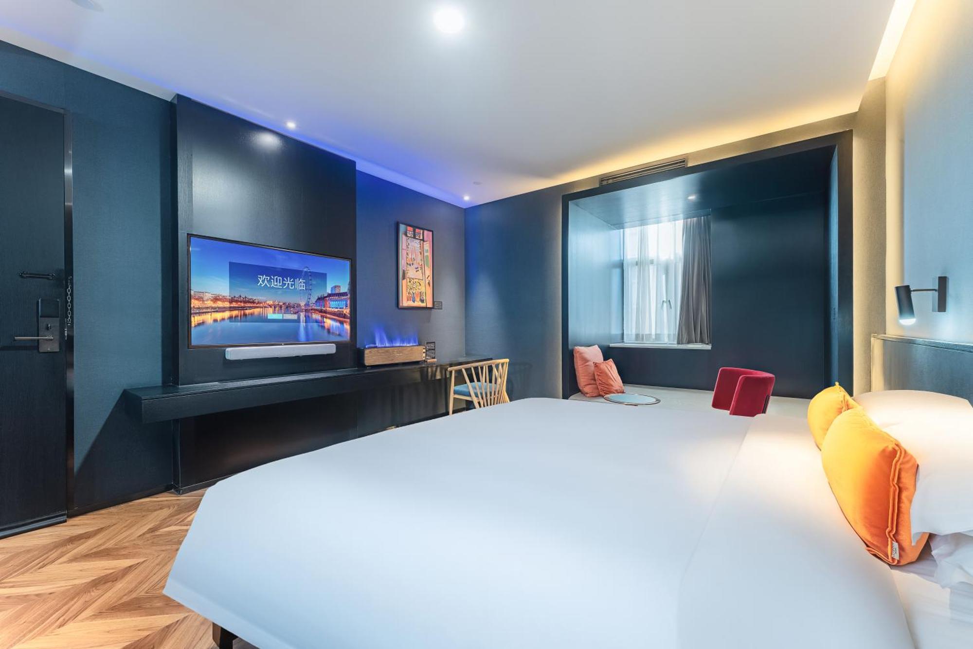 Hesu Designer Hotel & Suites -Near Xi'An Drum Tower And Yongning Gate -Free Laundry Luggage Storage -Kitty Cafe With Freshly Ground Coffee -24H Front Desk -English Service Xi'an (Shaanxi) Exterior foto