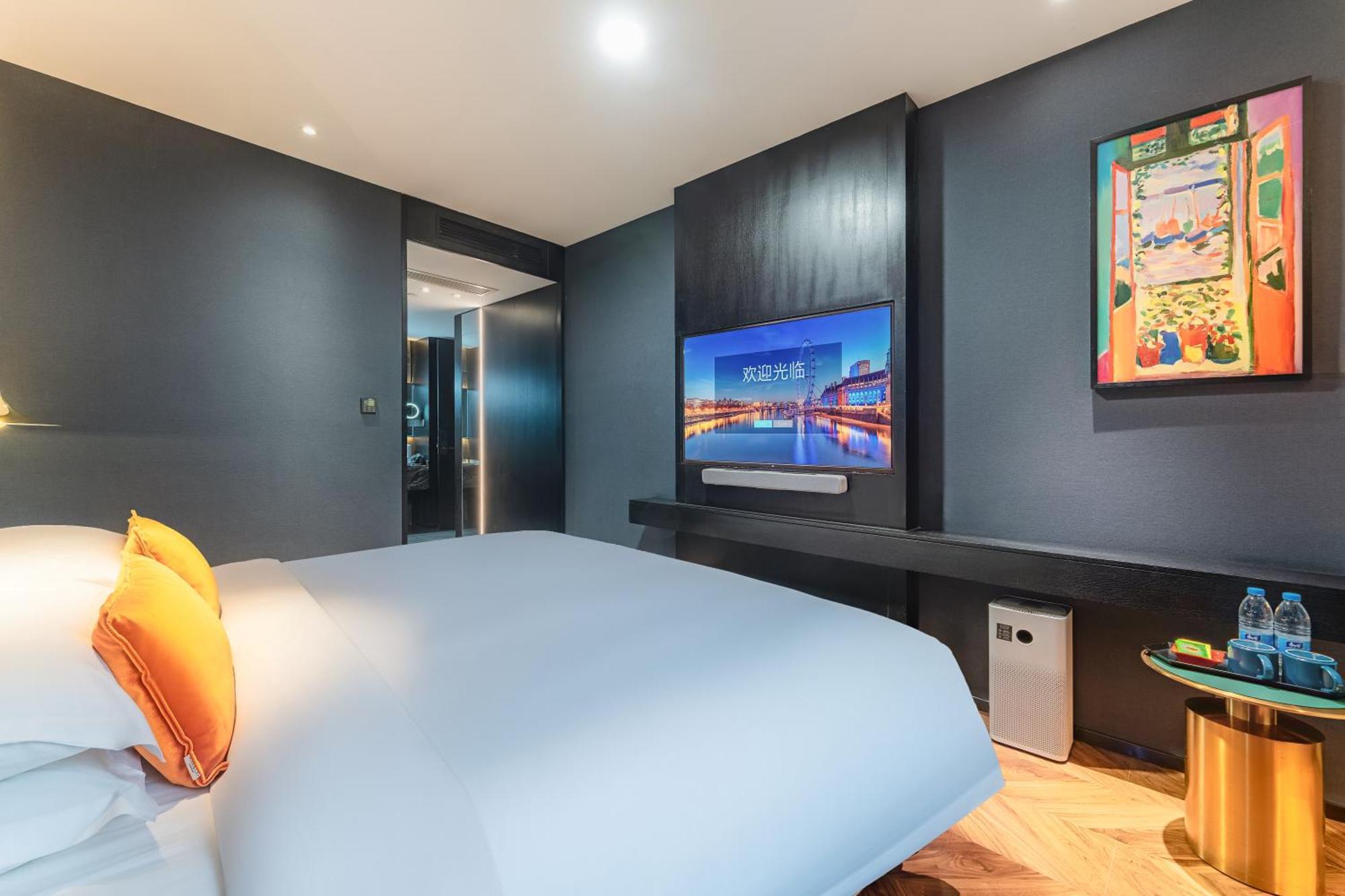 Hesu Designer Hotel & Suites -Near Xi'An Drum Tower And Yongning Gate -Free Laundry Luggage Storage -Kitty Cafe With Freshly Ground Coffee -24H Front Desk -English Service Xi'an (Shaanxi) Exterior foto