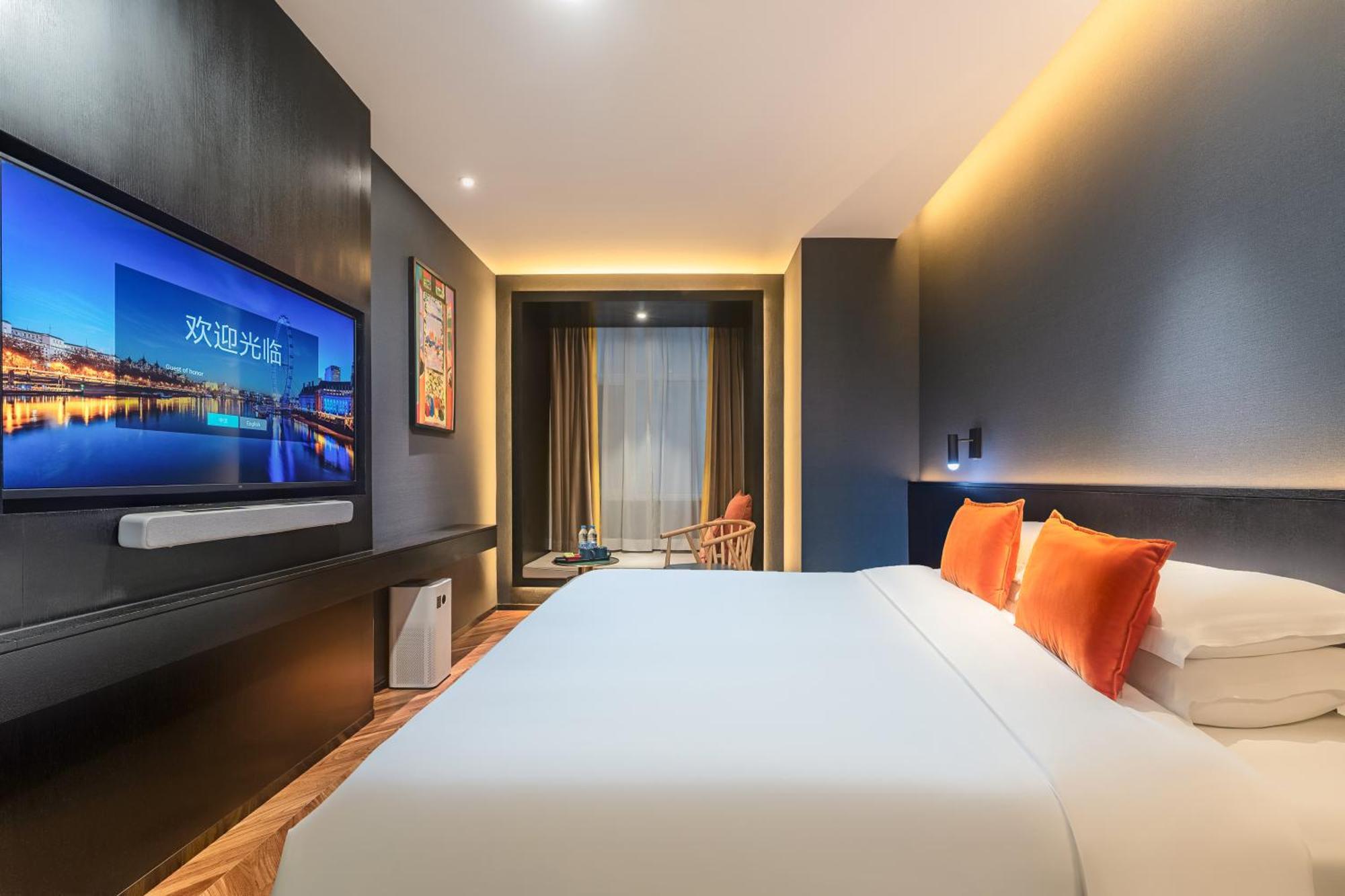 Hesu Designer Hotel & Suites -Near Xi'An Drum Tower And Yongning Gate -Free Laundry Luggage Storage -Kitty Cafe With Freshly Ground Coffee -24H Front Desk -English Service Xi'an (Shaanxi) Exterior foto