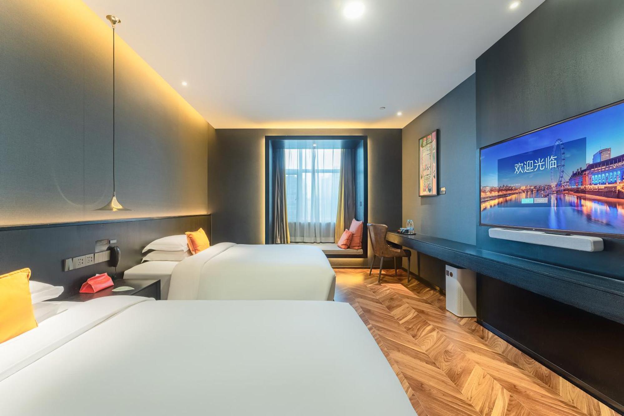 Hesu Designer Hotel & Suites -Near Xi'An Drum Tower And Yongning Gate -Free Laundry Luggage Storage -Kitty Cafe With Freshly Ground Coffee -24H Front Desk -English Service Xi'an (Shaanxi) Exterior foto