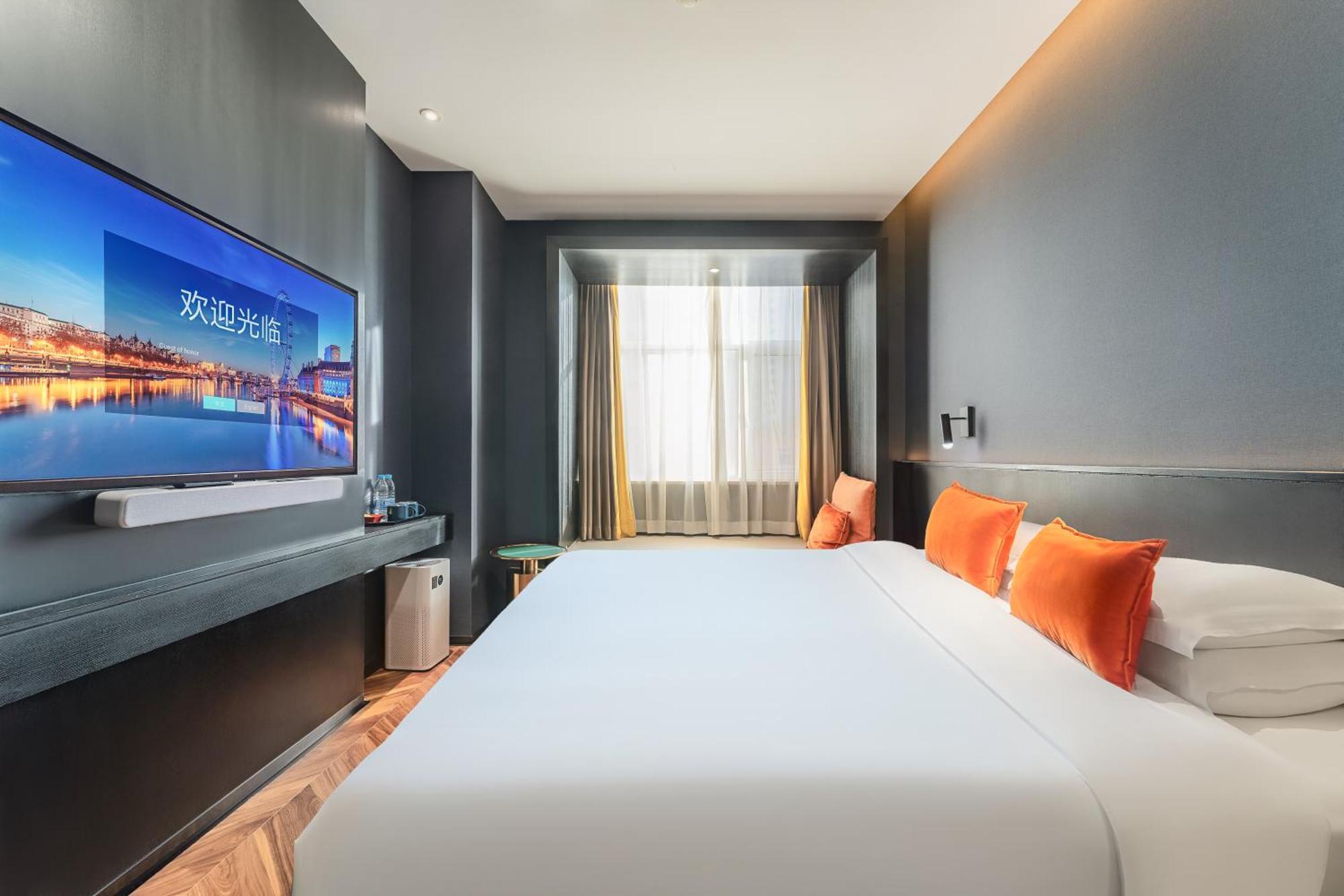 Hesu Designer Hotel & Suites -Near Xi'An Drum Tower And Yongning Gate -Free Laundry Luggage Storage -Kitty Cafe With Freshly Ground Coffee -24H Front Desk -English Service Xi'an (Shaanxi) Exterior foto